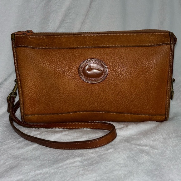 Vintage Preloved Dooney and Bourke Crossbody Leather Bag - Picture 1 of 12